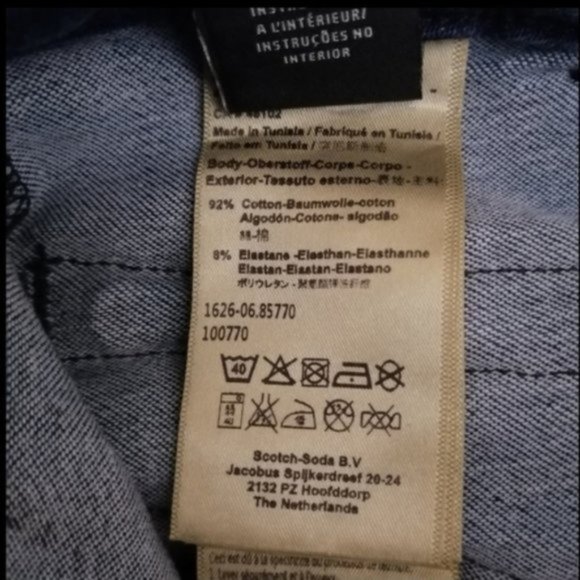 Scotch & Soda Amsterdam Blauw Mid Rise Black Skinny Women Jeans - Picture 6 of 12